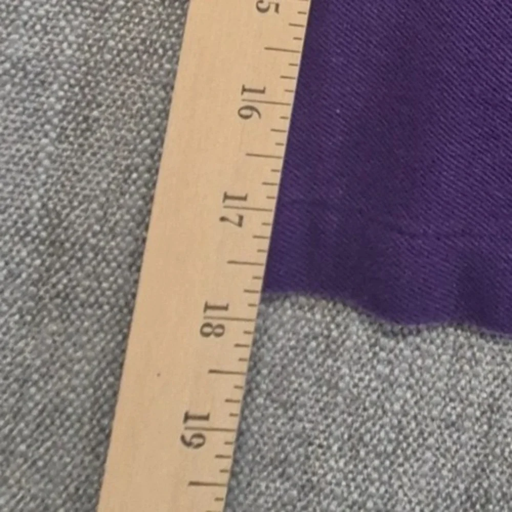 Polo Ralph Lauren men's long sleeve purple polo shirt 100% Cotton pullover logo